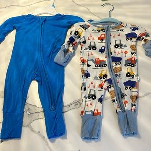 Little sleepies bundle blue is newborn and the other one premie